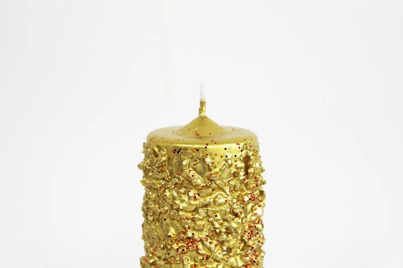 Velón Artesanal de Navidad y Año Nuevo – Ritual del Solsticio de Invierno · Prosperidad y Renovación